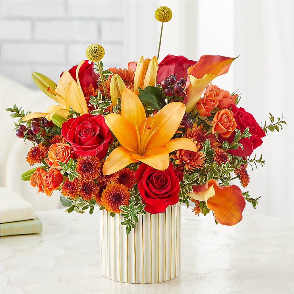 Scarlet Skies Bouquet – Beantown Florist, Everett MA