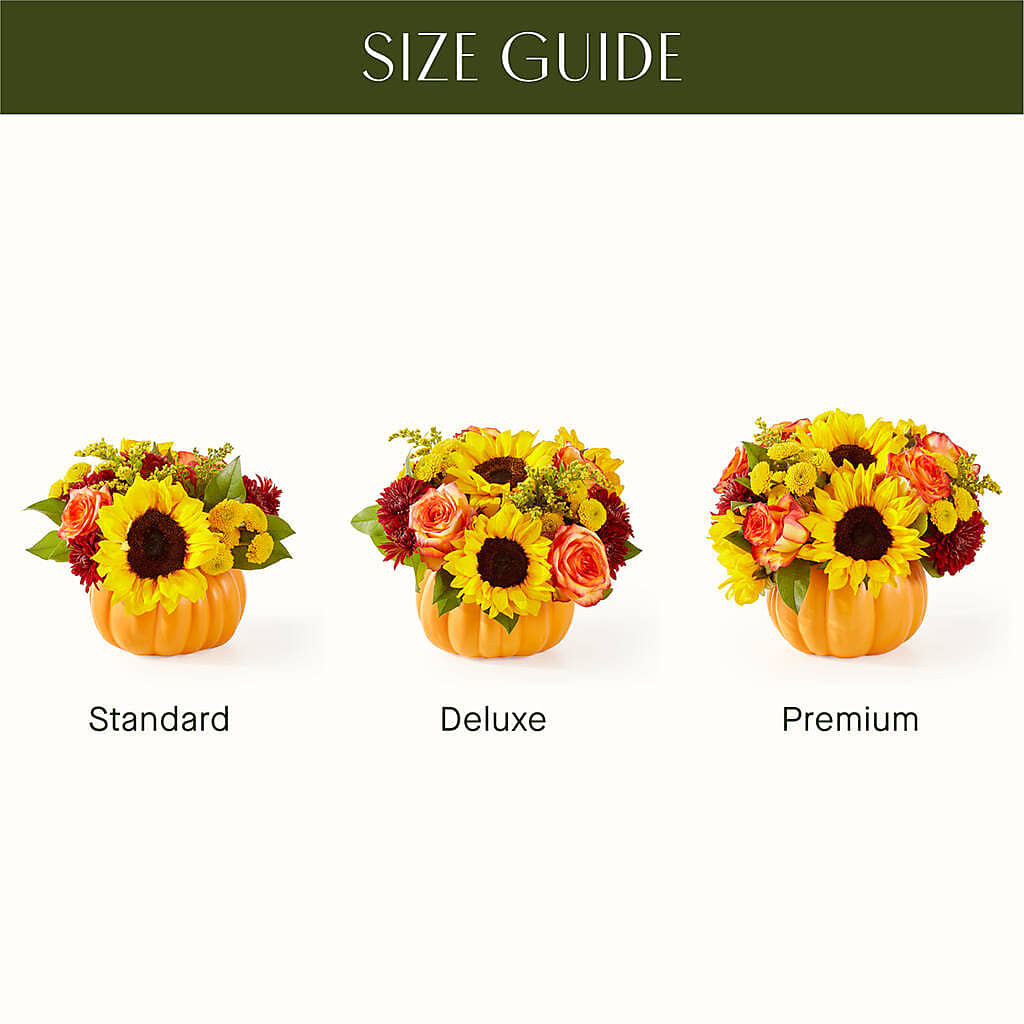 Golden Gourd Pumpkin Bouquet – Beantown Florist, Everett MA