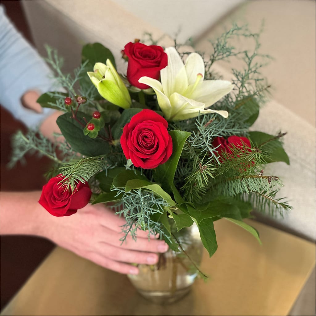 Glittering Lights Bouquet – Beantown Florist, Everett MA