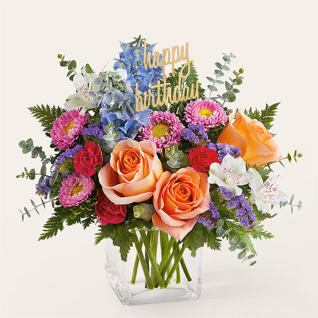 Birthday Bash Bouquet – Beantown Florist, Everett MA