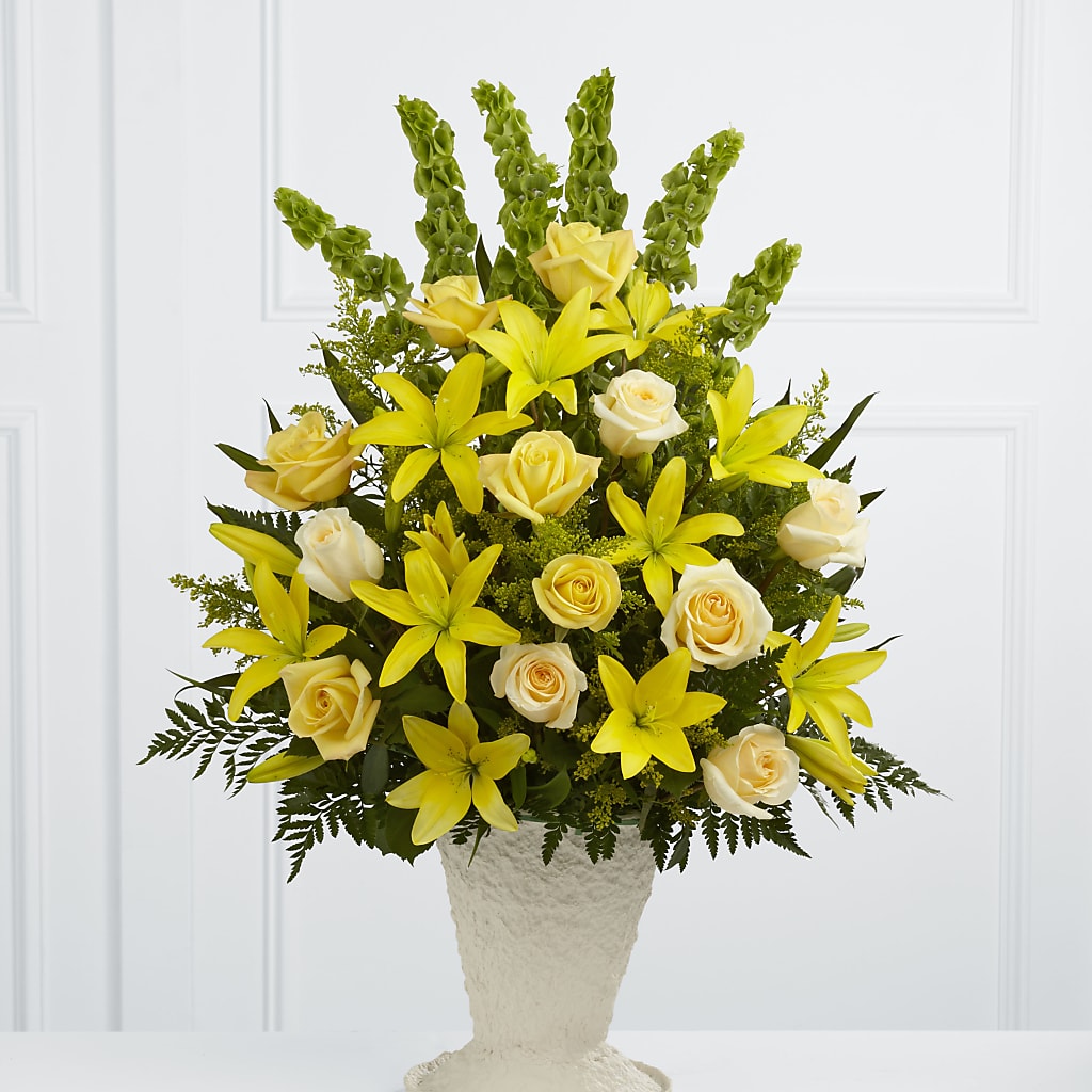 Golden Memories Arrangement – Beantown Florist, Everett MA