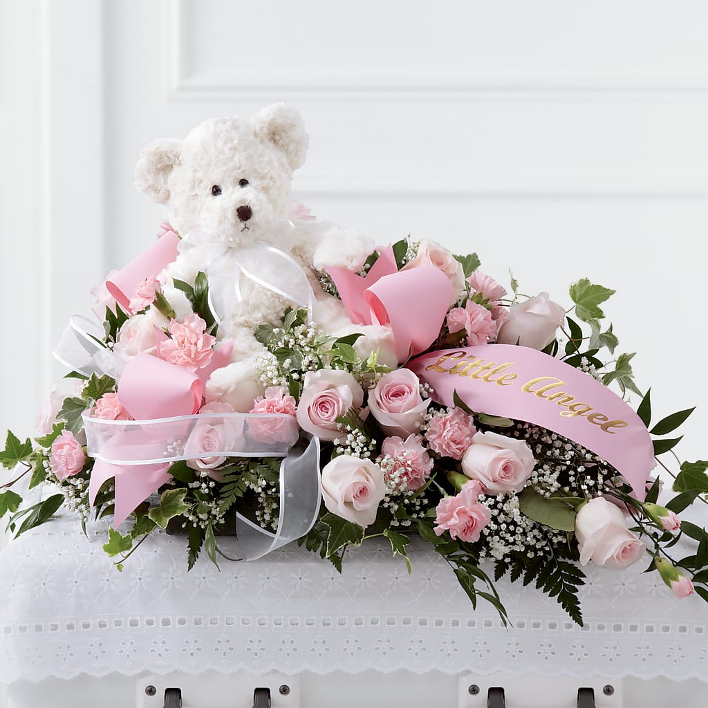Touch of Sympathy Casket Spray – Beantown Florist, Everett MA