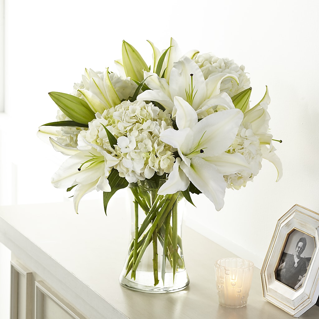 Compassionate Lily Bouquet – Beantown Florist, Everett MA