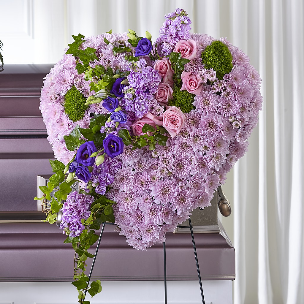 Treasured Love Standing Heart – Beantown Florist, Everett MA