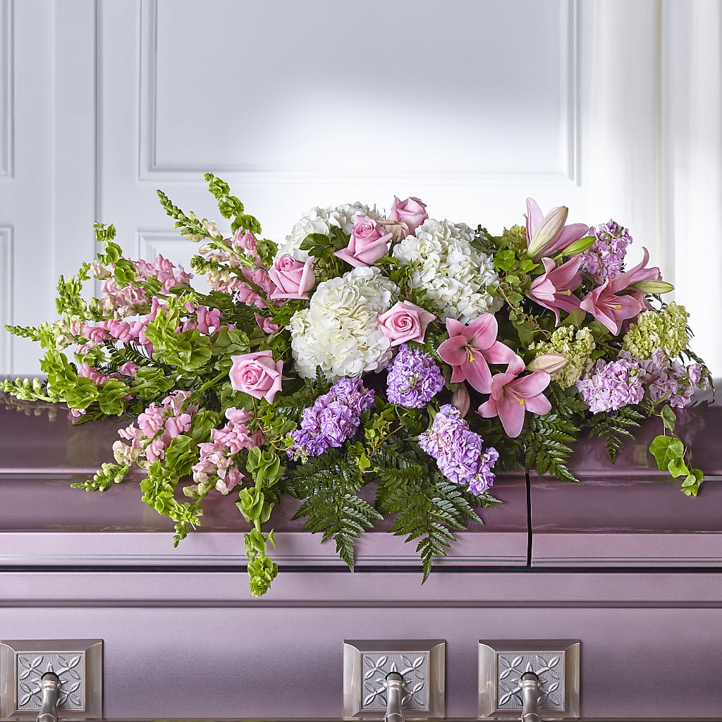 Life's Gratitude Casket Spray – Beantown Florist, Everett MA