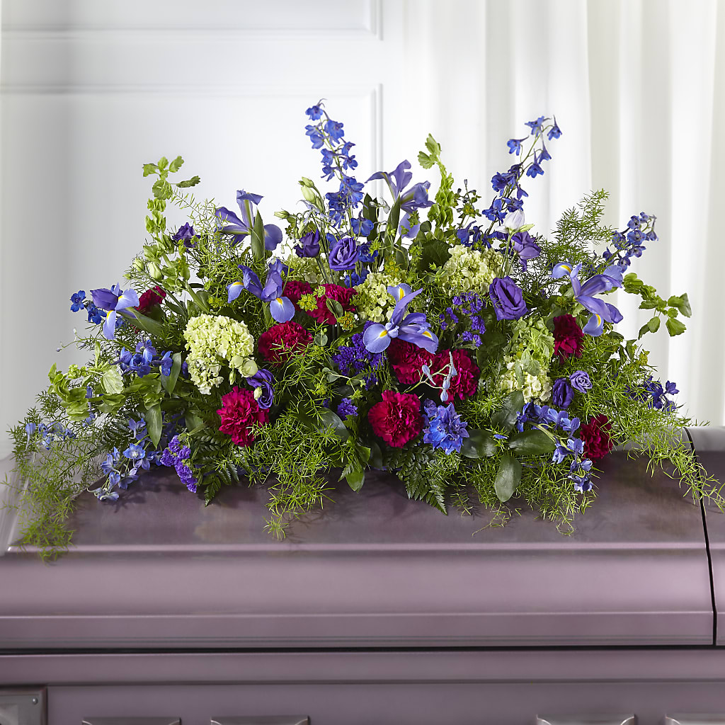 Always Treasured Casket Spray – Beantown Florist, Everett MA