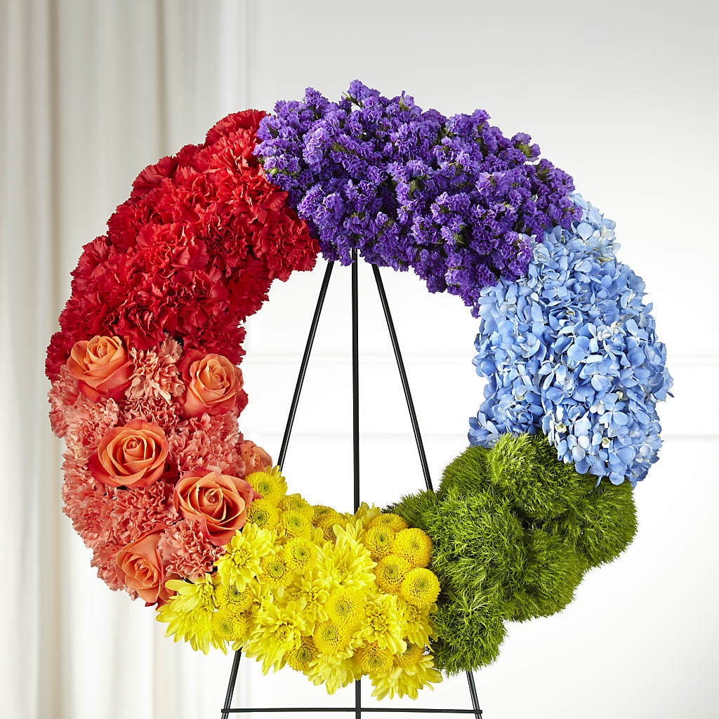 Circle of Love Wreath – Beantown Florist, Everett MA