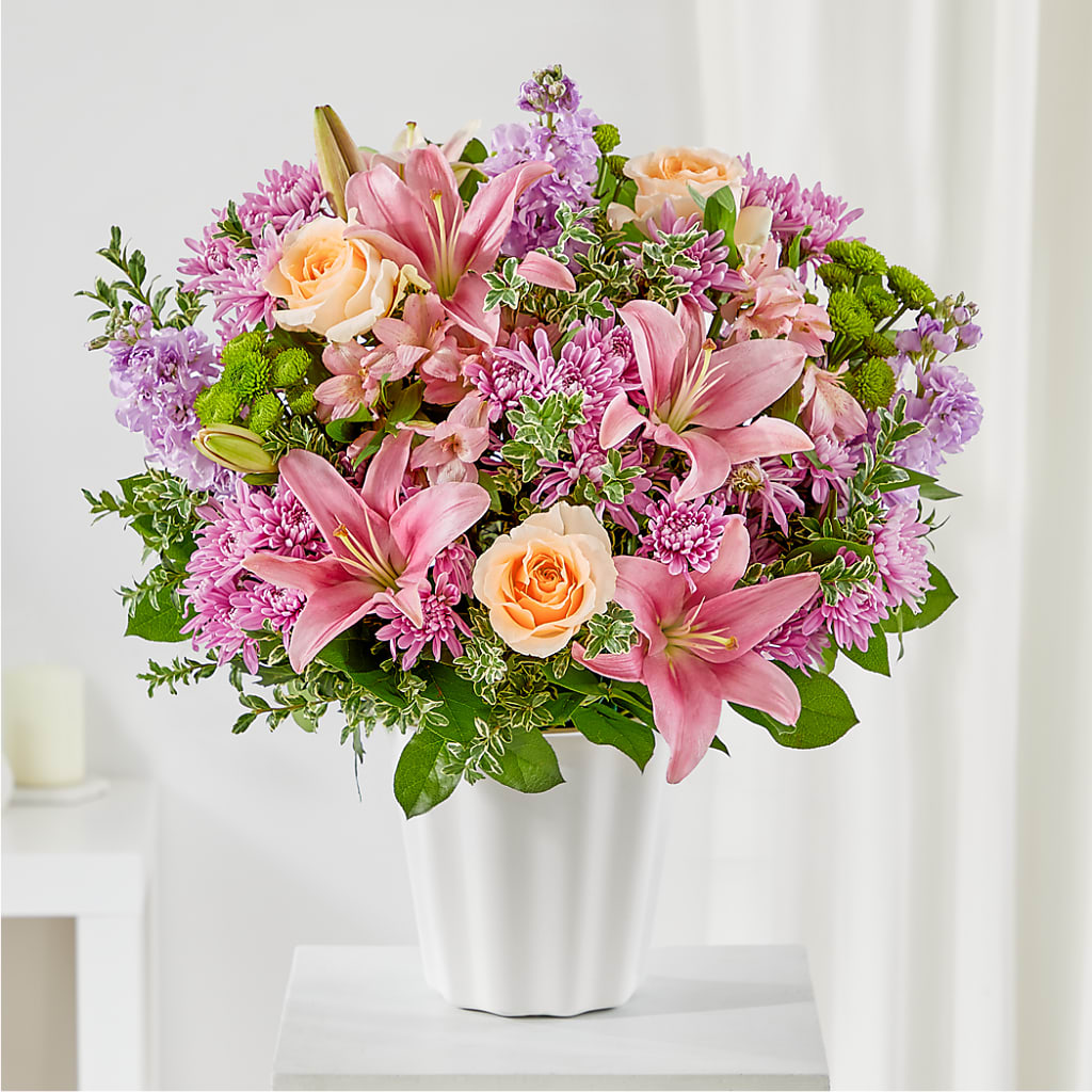 Supportive Embrace Tabletop Basket – Beantown Florist, Everett MA