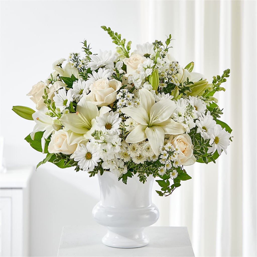 Uplifting Urn Arrangement – Beantown Florist, Everett MA