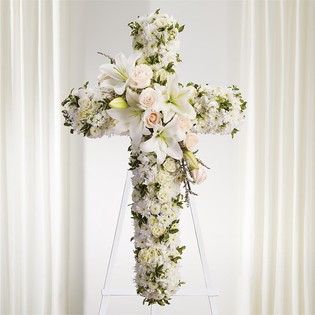 Spiritual Guidance Standing Spray – Beantown Florist, Everett MA