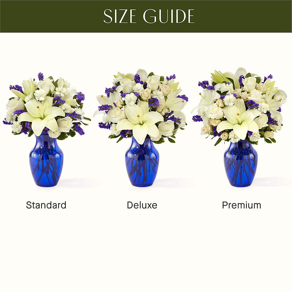Sapphire Rush Bouquet – Beantown Florist, Everett MA
