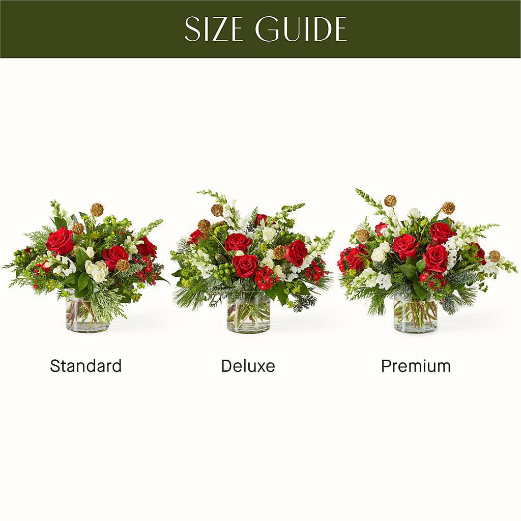 Deck the Halls Bouquet – Beantown Florist, Everett MA