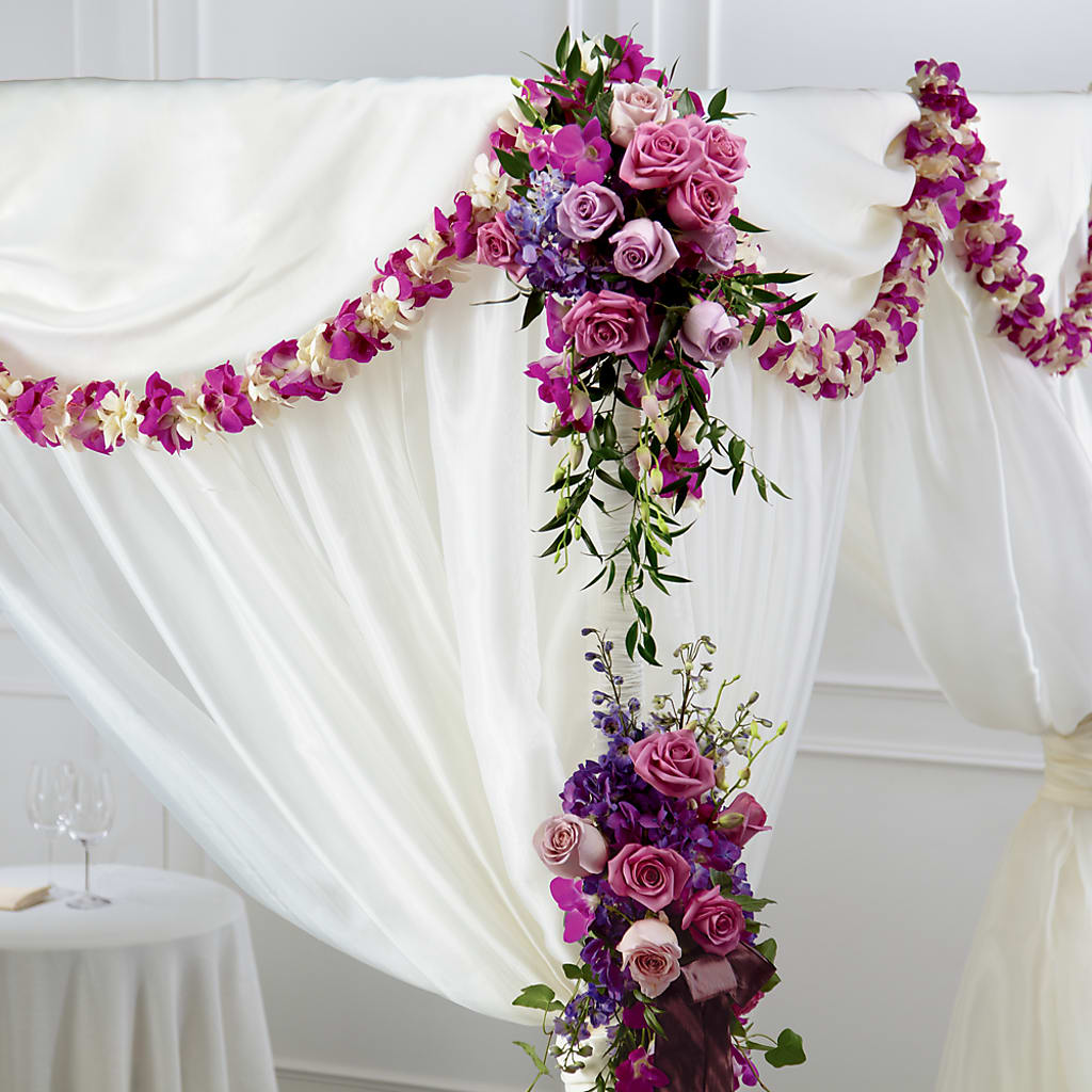Color & Light Chuppah Decor – Beantown Florist, Everett MA