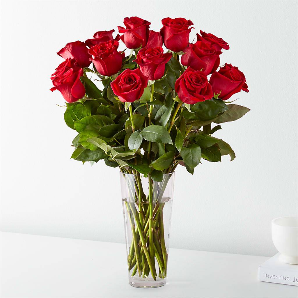 Long Stem Red Rose Bouquet –  Beantown Florist, Everett MA