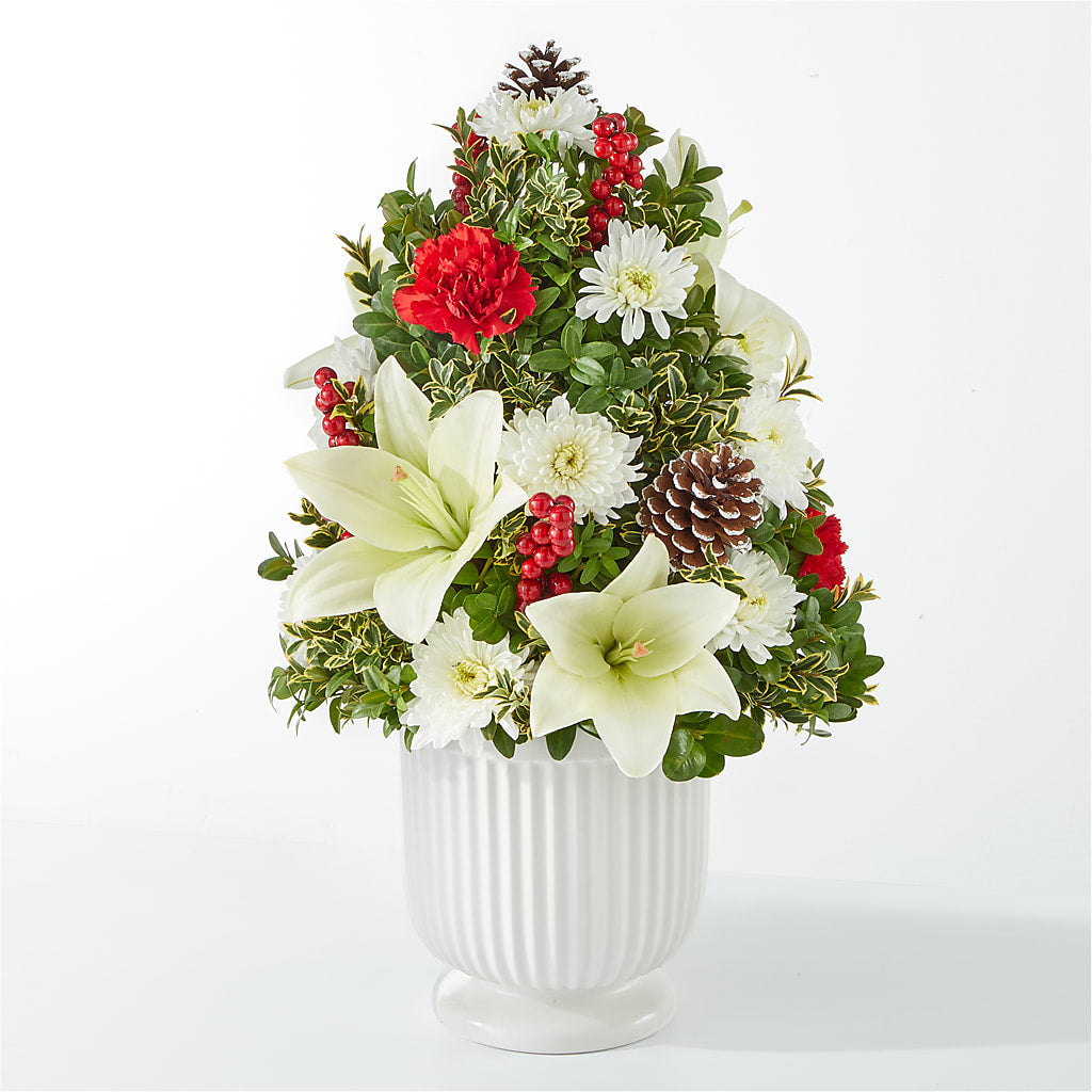 Festive Moments Tree –  Beantown Florist, Everett MA