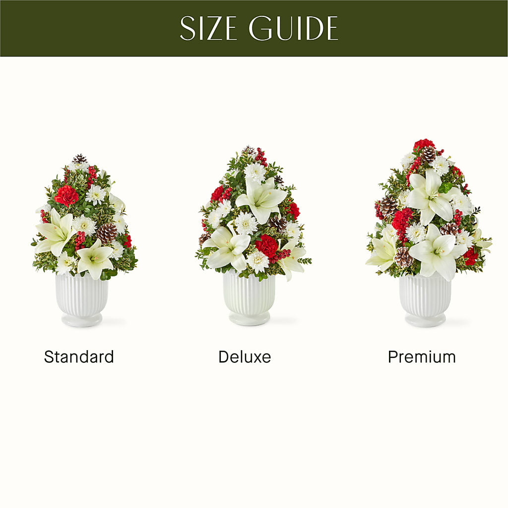Festive Moments Tree –  Beantown Florist, Everett MA