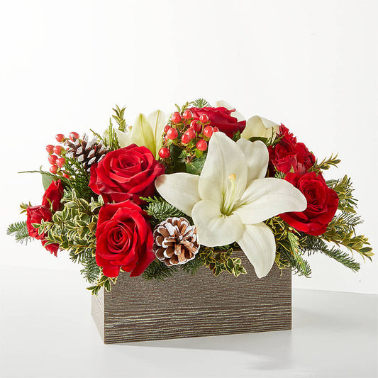 Snowy Wonderland Bouquet –  Beantown Florist, Everett MA