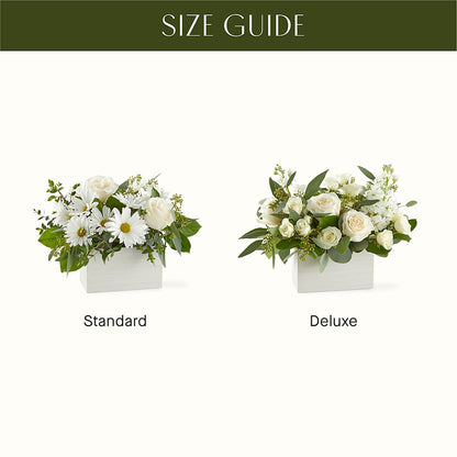 Fresh Linen Box Bouquet –  Beantown Florist, Everett MA