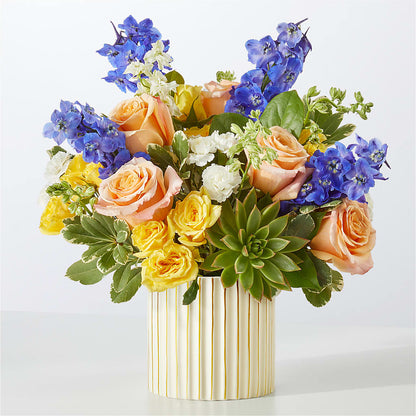 Cobalt Reverie Bouquet –  Beantown Florist, Everett MA