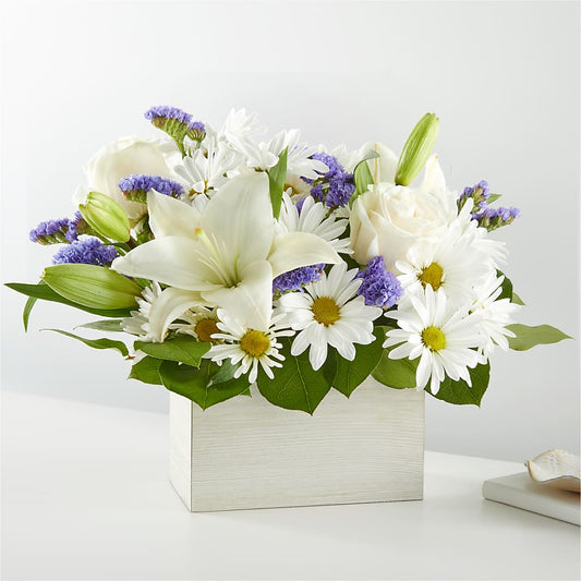Beyond Blue Box Bouquet –  Beantown Florist, Everett MA