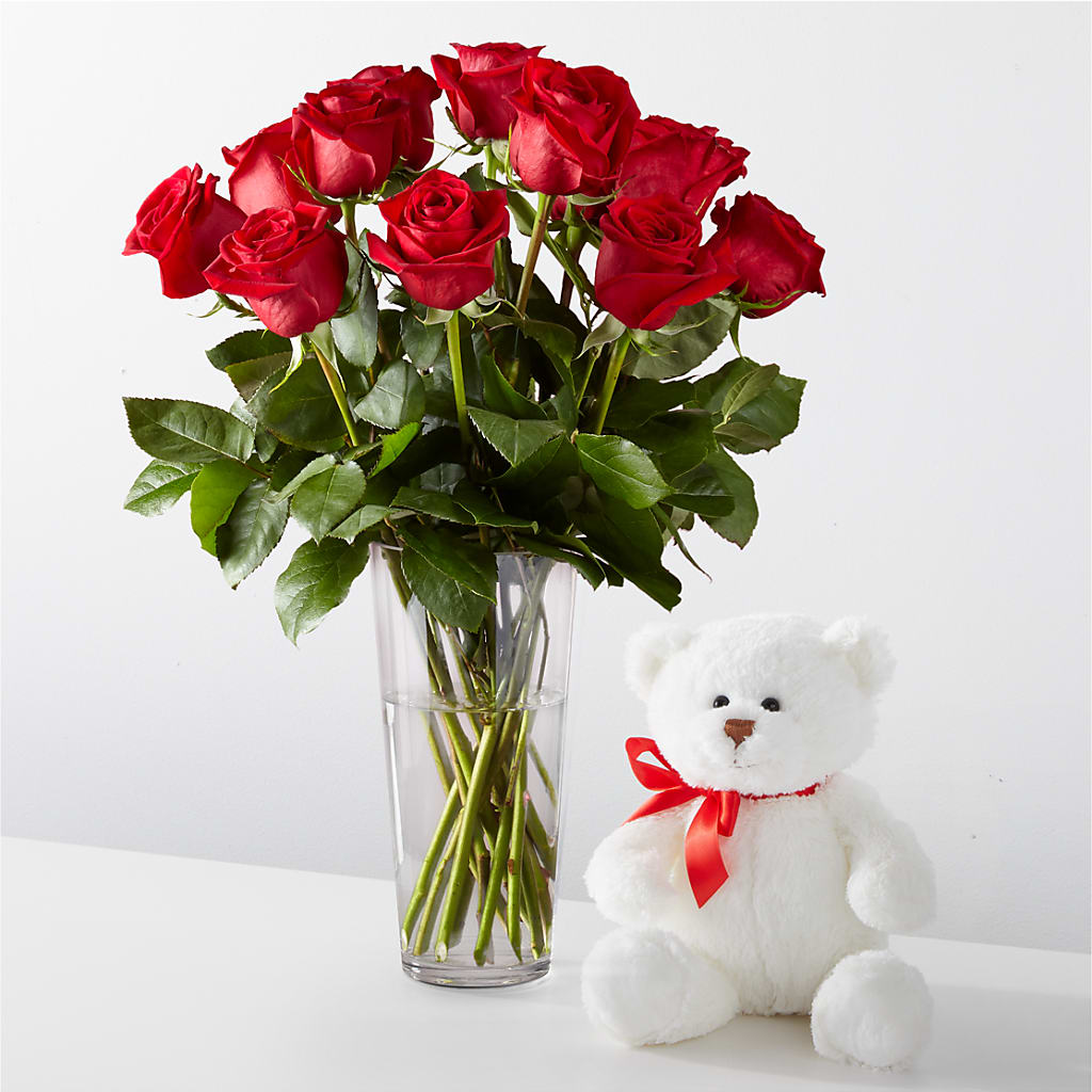 Romantic Long Stem Red Rose Bouquet Bundles –  Beantown Florist, Everett MA
