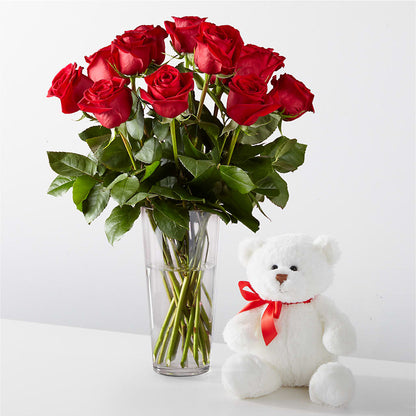 Romantic Long Stem Red Rose Bouquet Bundles –  Beantown Florist, Everett MA