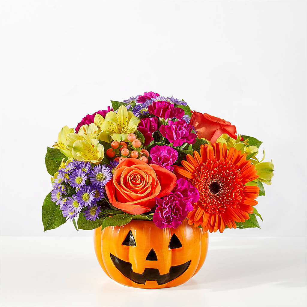 Tricks & Treats Pumpkin –  Beantown Florist, Everett MA