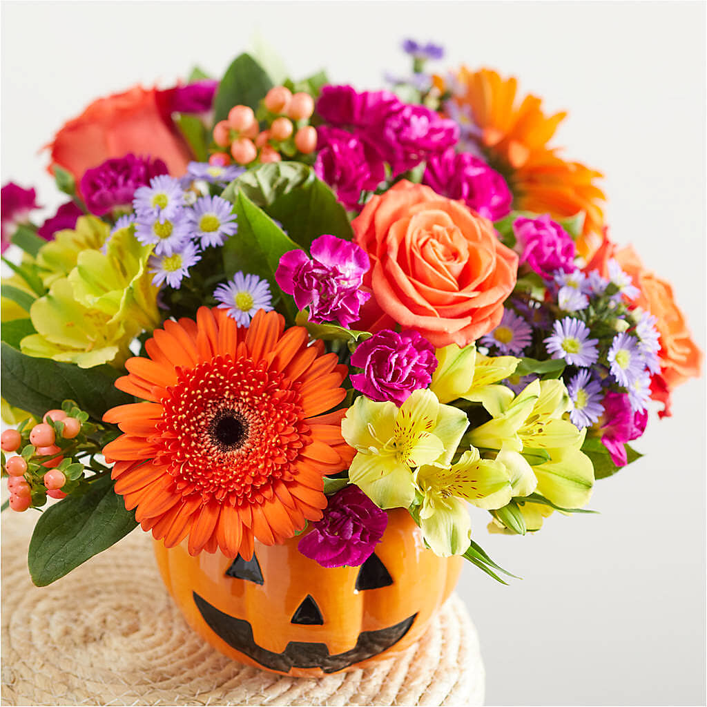 Tricks & Treats Pumpkin –  Beantown Florist, Everett MA