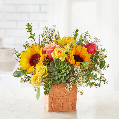 Sunflower Season Bouquet –  Beantown Florist, Everett MA