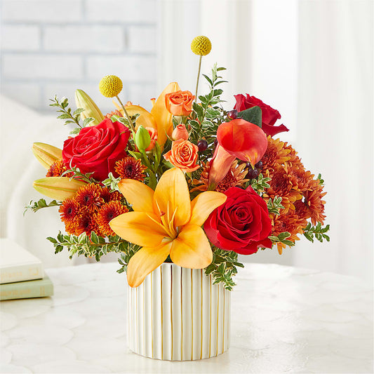Scarlet Skies Bouquet –  Beantown Florist, Everett MA