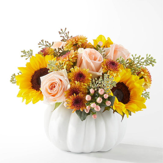 Pumpkin to Talk About Bouquet –  Beantown Florist, Everett MA