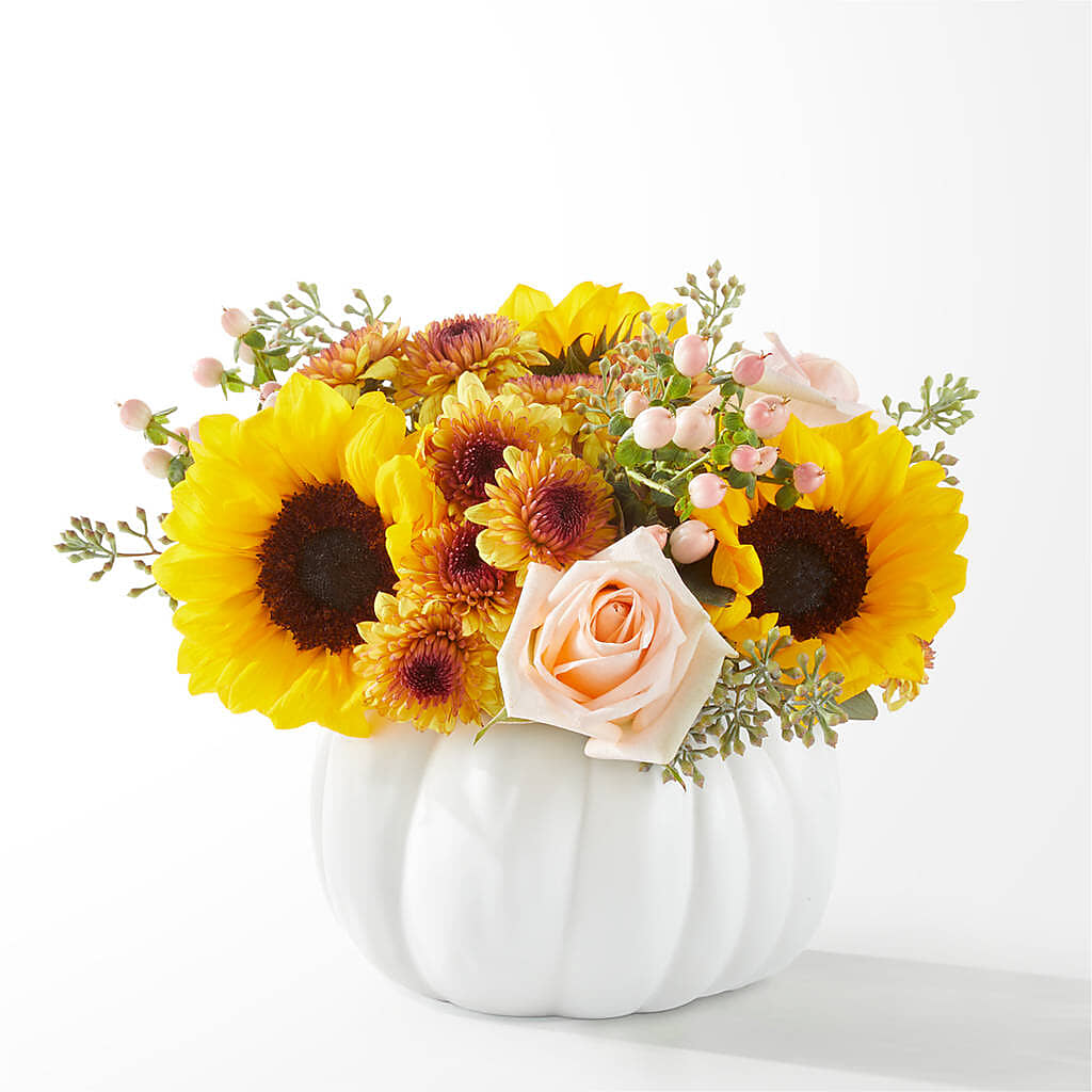 Pumpkin to Talk About Bouquet –  Beantown Florist, Everett MA