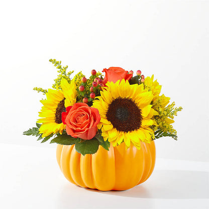 Pick of the Patch Pumpkin Bouquet –  Beantown Florist, Everett MA