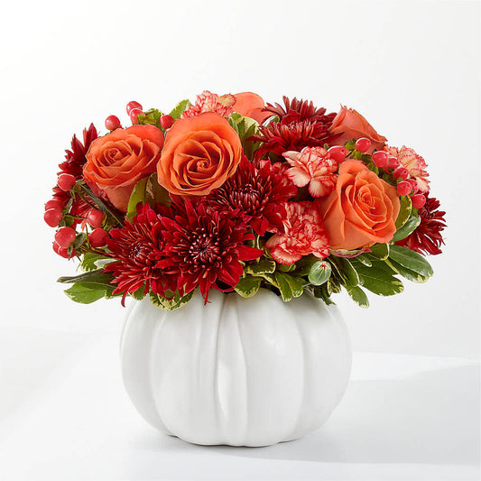 Autumn Air Pumpkin Bouquet –  Beantown Florist, Everett MA