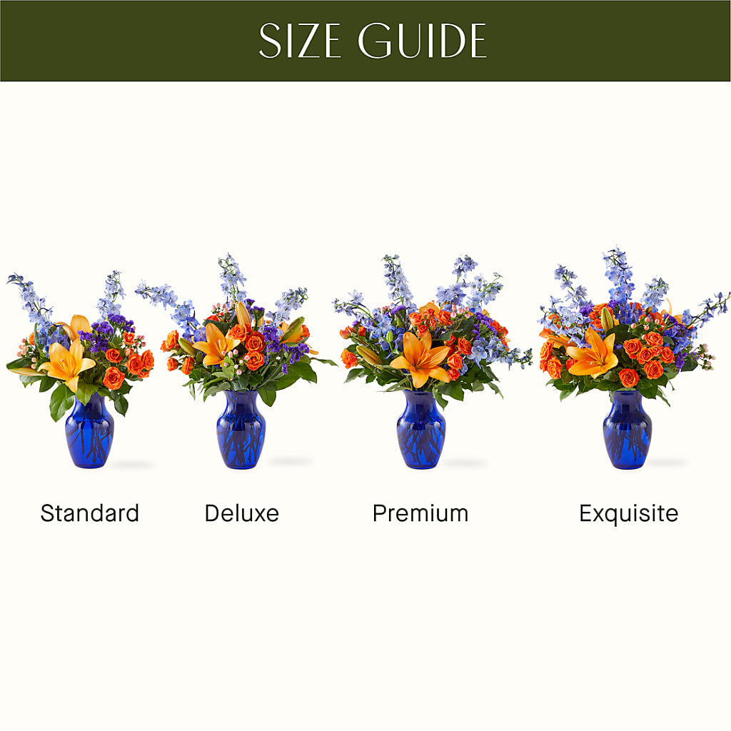 Radiant Citrus Bouquet –  Beantown Florist, Everett MA