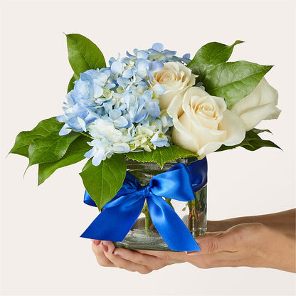 Sky Blue Delight Bouquet –  Beantown Florist, Everett MA