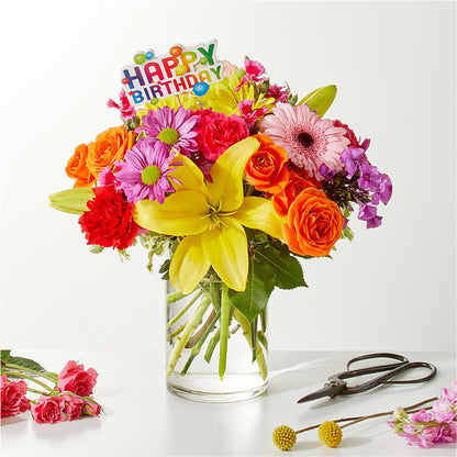 Cue the Confetti - A Florist Original –  Beantown Florist, Everett MA