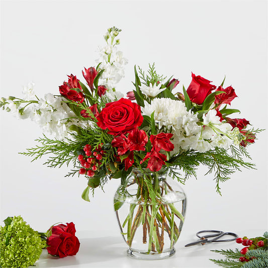 Merry Moment Bouquet – A Florist Original –  Beantown Florist, Everett MA