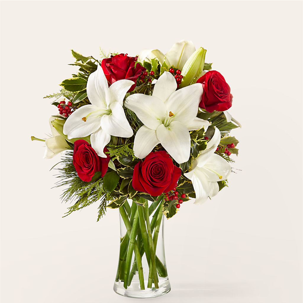 Sparkling Snowflakes Bouquet –  Beantown Florist, Everett MA
