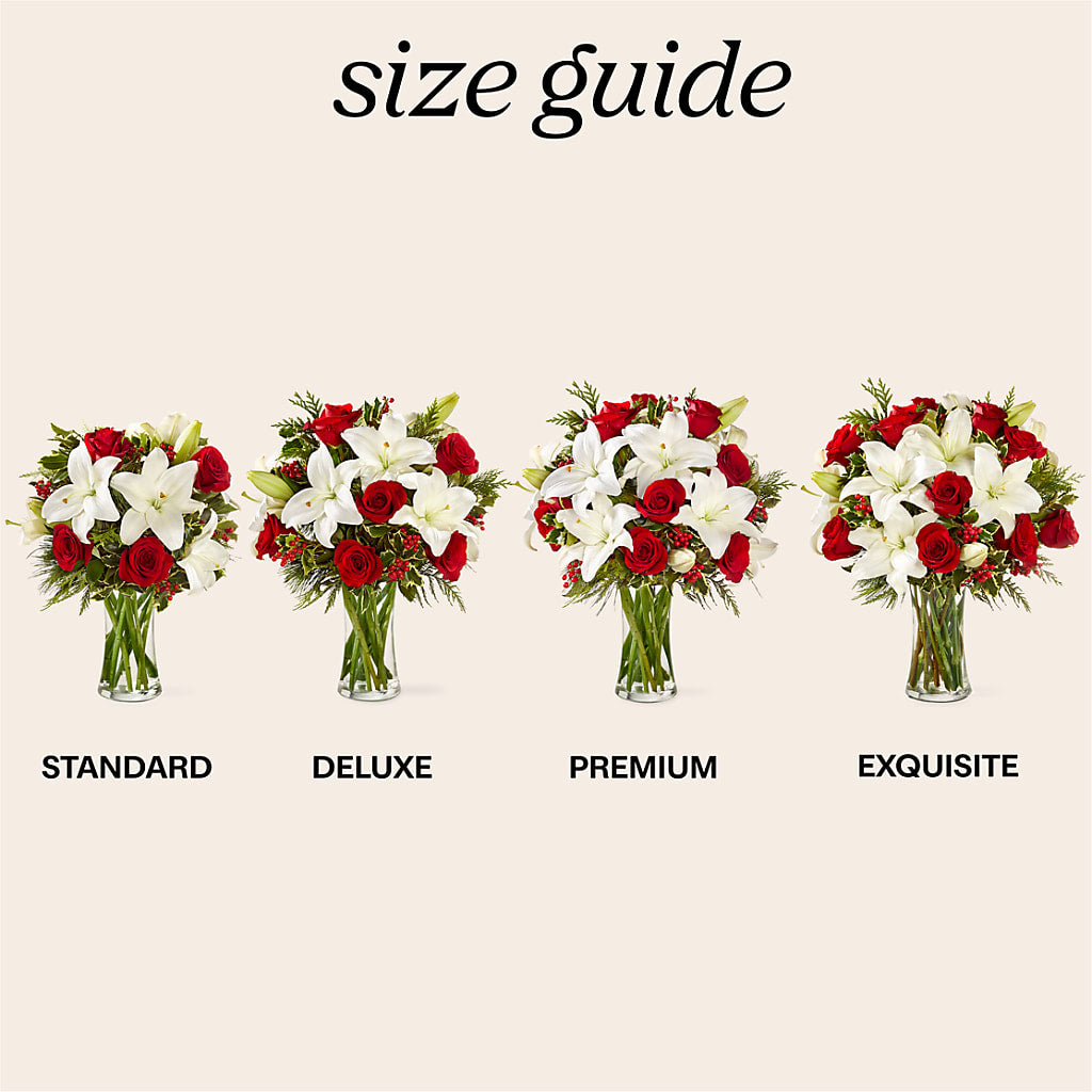 Sparkling Snowflakes Bouquet –  Beantown Florist, Everett MA