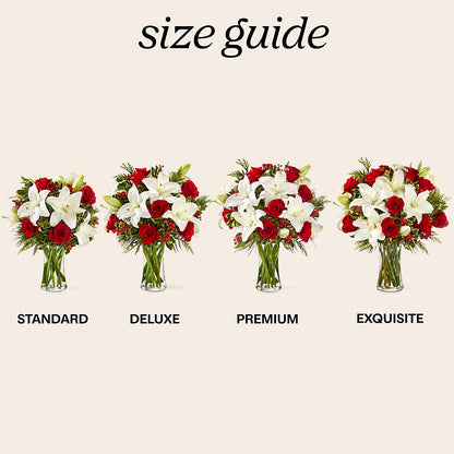 Sparkling Snowflakes Bouquet –  Beantown Florist, Everett MA