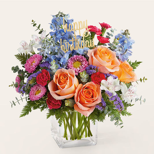 Birthday Bash Bouquet –  Beantown Florist, Everett MA