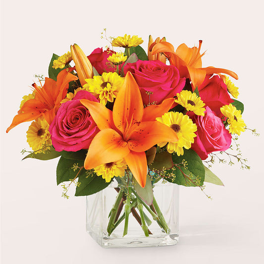 Neon Lights Bouquet –  Beantown Florist, Everett MA
