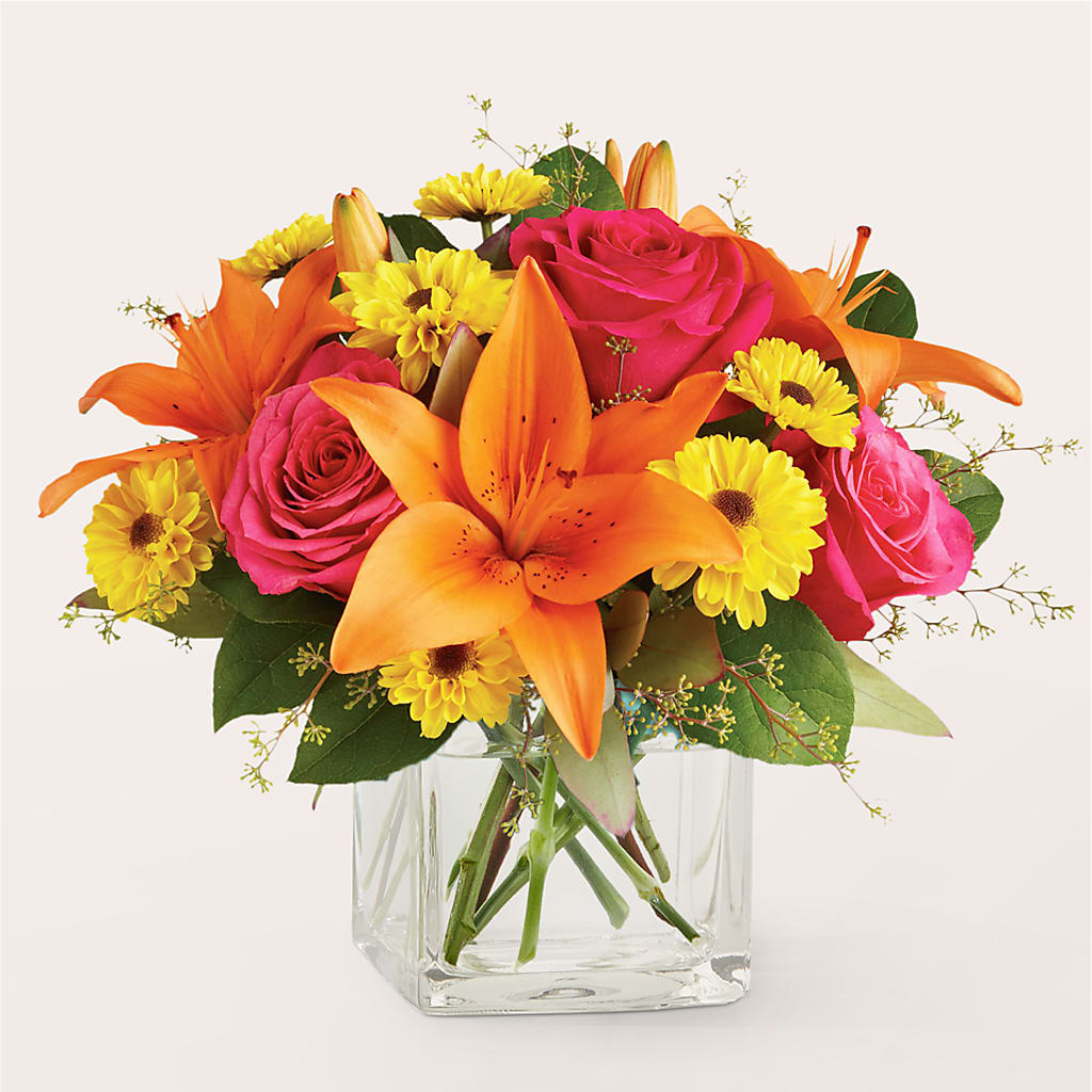 Neon Lights Bouquet –  Beantown Florist, Everett MA