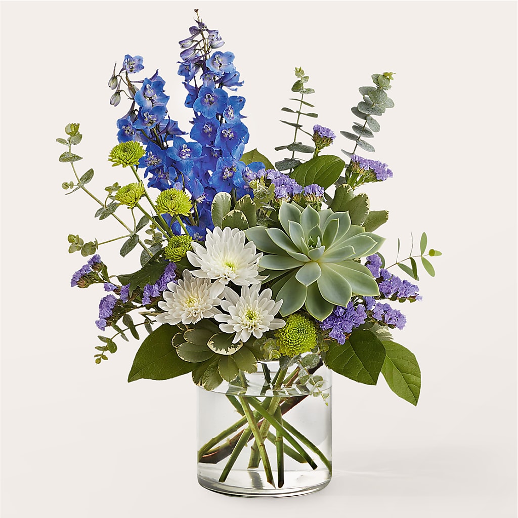 Cerulean Waves Bouquet –  Beantown Florist, Everett MA