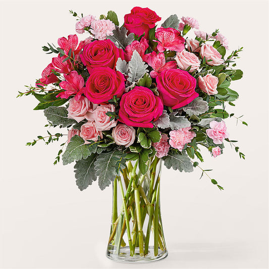 Tickled Pink Bouquet –  Beantown Florist, Everett MA