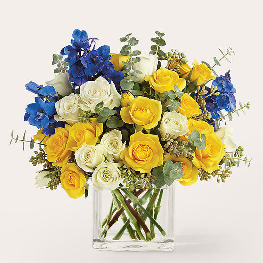 Sparkling Citrine Bouquet –  Beantown Florist, Everett MA