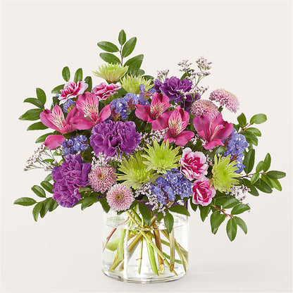 Glass Half Full Bouquet –  Beantown Florist, Everett MA