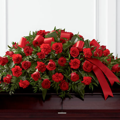 Tribute of Life Casket Spray –  Beantown Florist, Everett MA
