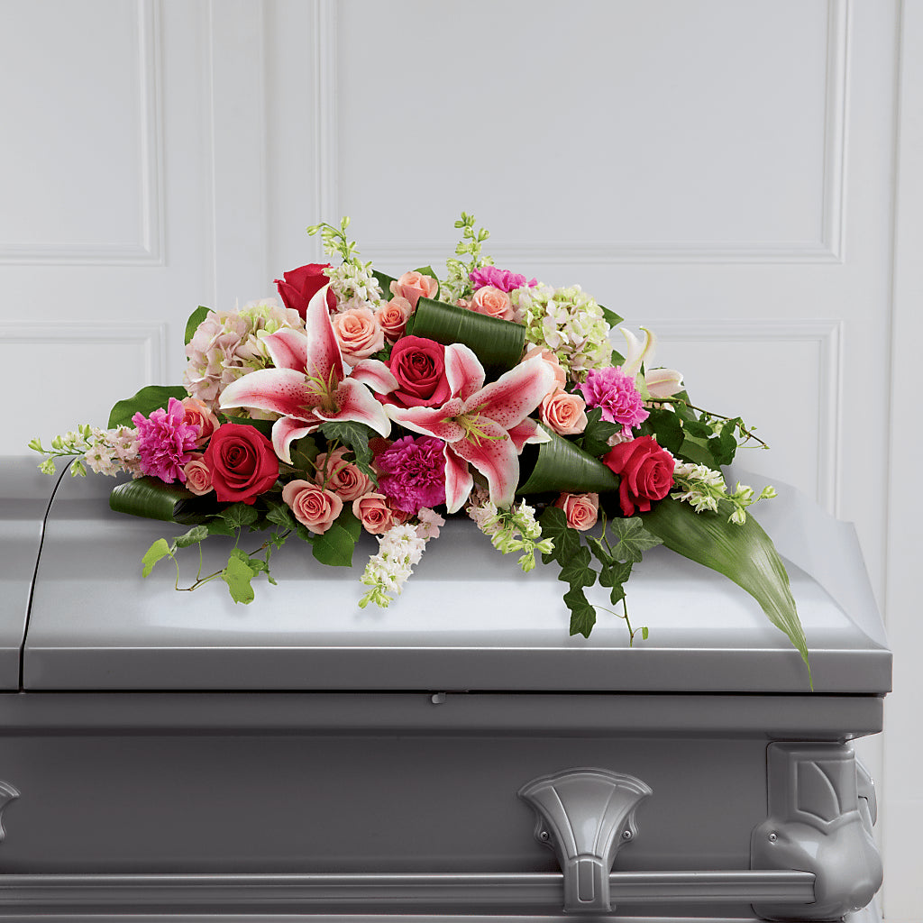 Splendid Grace Casket Spray –  Beantown Florist, Everett MA